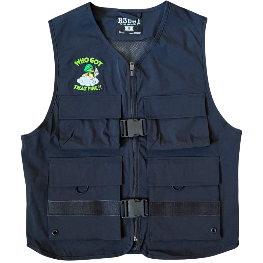 WHOGOTTHATFIRE Cargo Vest