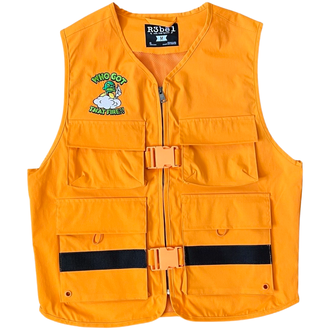 WHOGOTTHATFIRE Cargo Vest