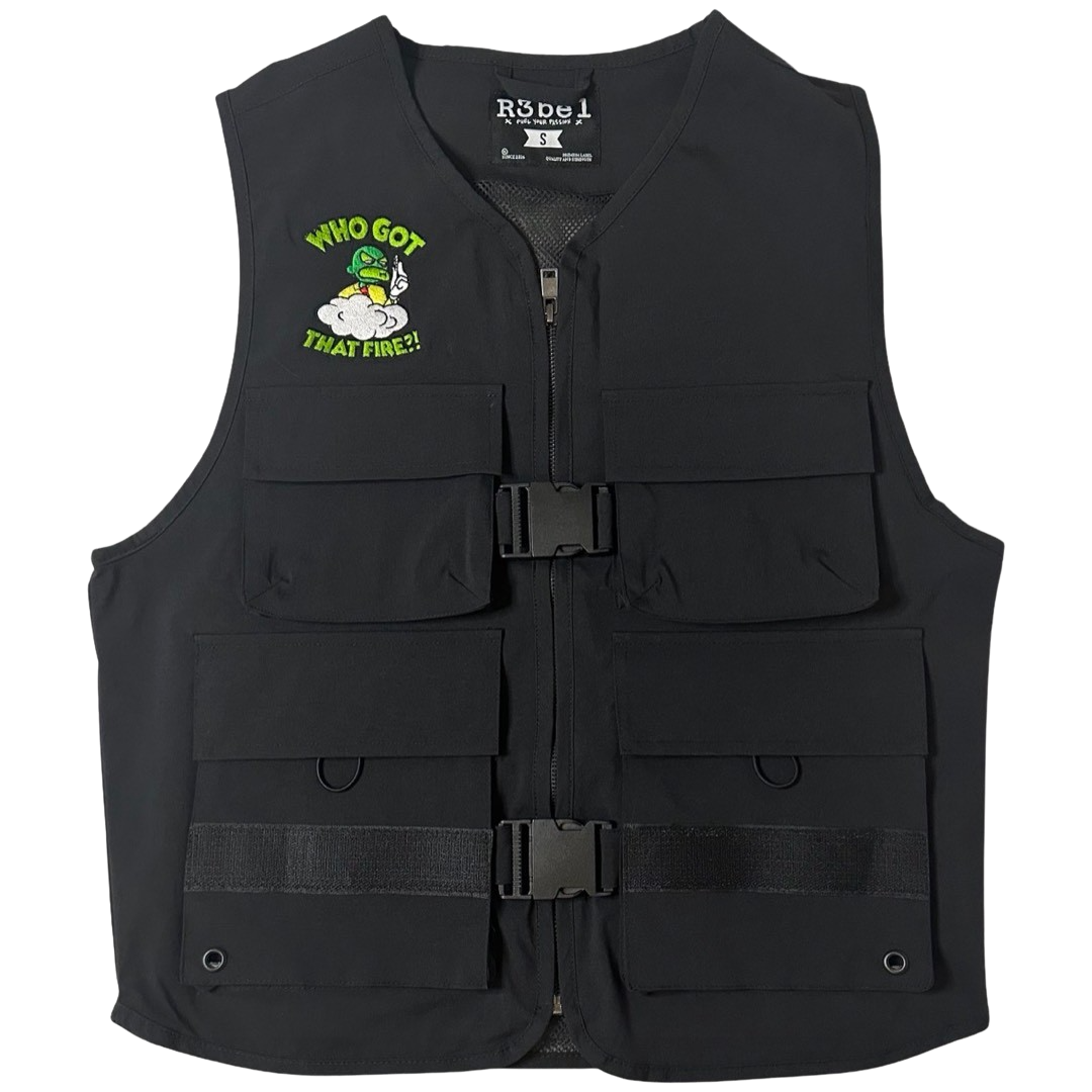 WHOGOTTHATFIRE Cargo Vest