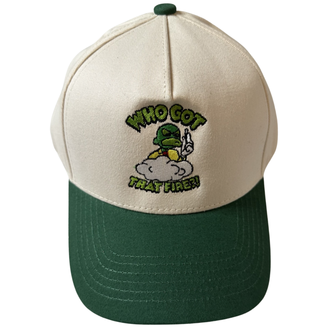 WHOGOTTHATFIRE?! Baseball Cap