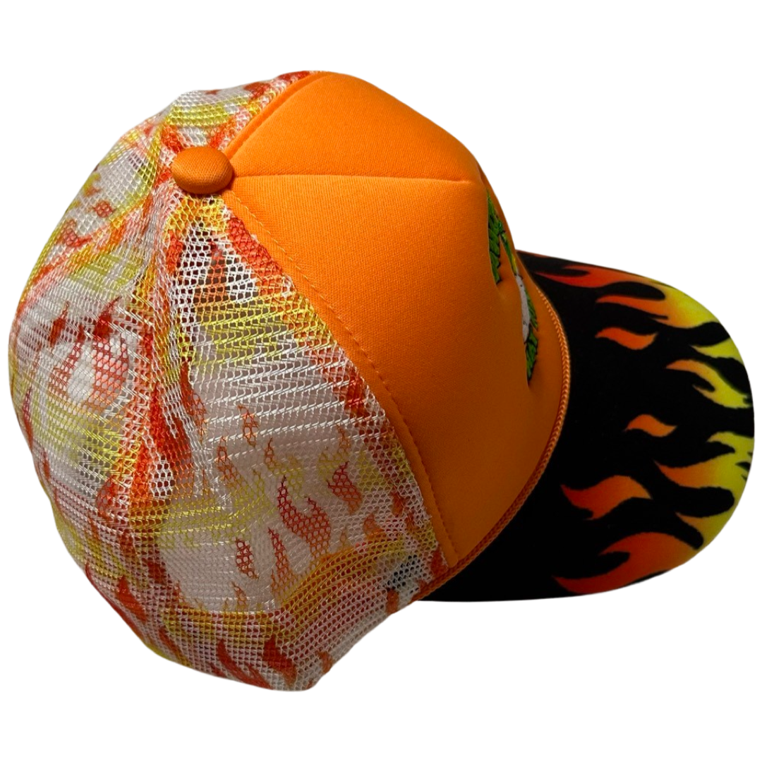 WHOGOTTHATFIRE?! Trucker Hat (Embroidered)