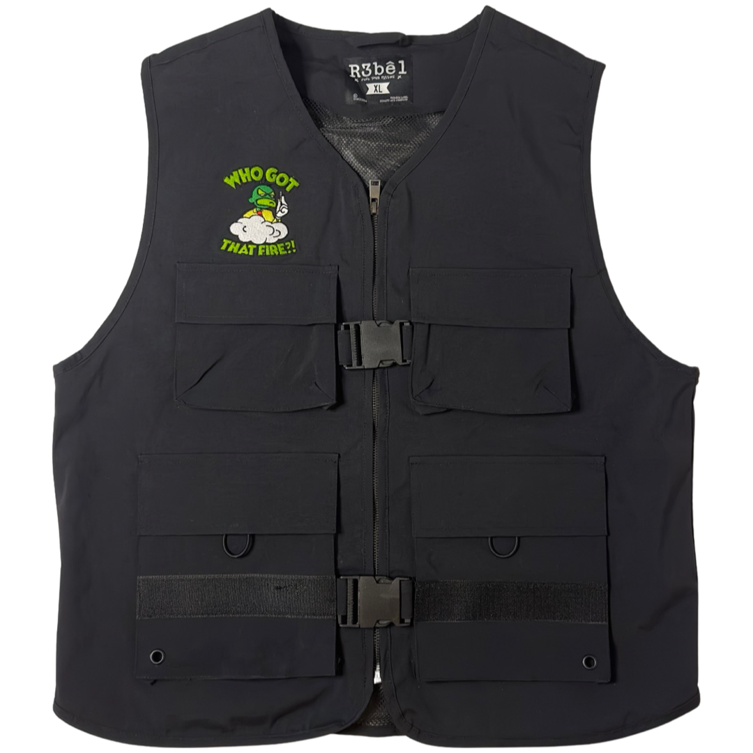 WHOGOTTHATFIRE Cargo Vest
