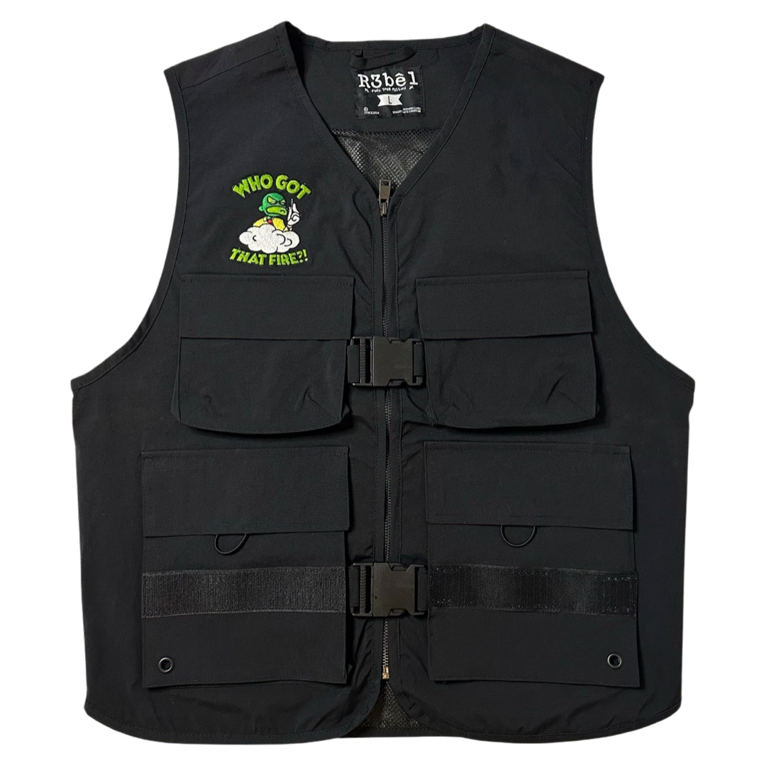 WHOGOTTHATFIRE Cargo Vest