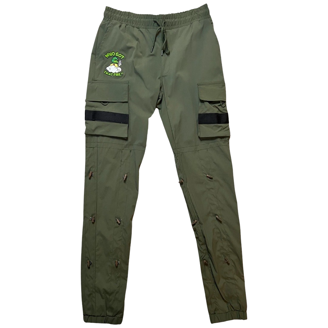 WHOGOTTHATFIRE Stacked Cargo Pants