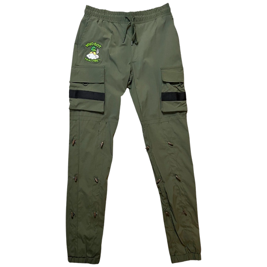 WHOGOTTHATFIRE Stacked Cargo Pants